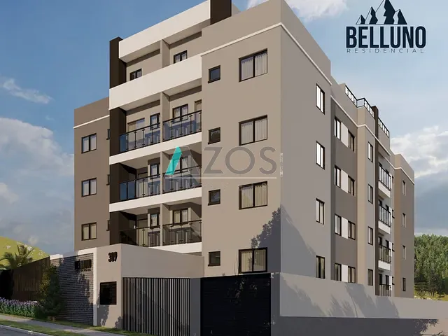 Apartamento 2 quartos e 1 banheiro, à venda, no bairro Centro em Pinhais