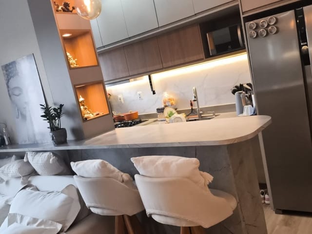 Apartamento 2 quartos e 1 banheiro, à venda, no bairro Jardim Débora em Poá