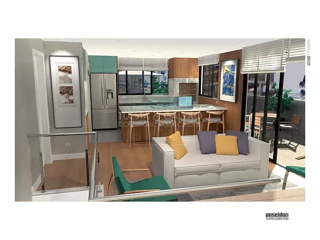 Apartamento com 195m² 3 quartos e 2 banheiros, à venda, no bairro Alto da XV em Curitiba