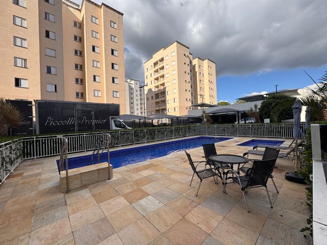 Apartamento com 50m² 2 quartos e 1 banheiro, para alugar, no bairro Vila Ipê em Hortolândia
