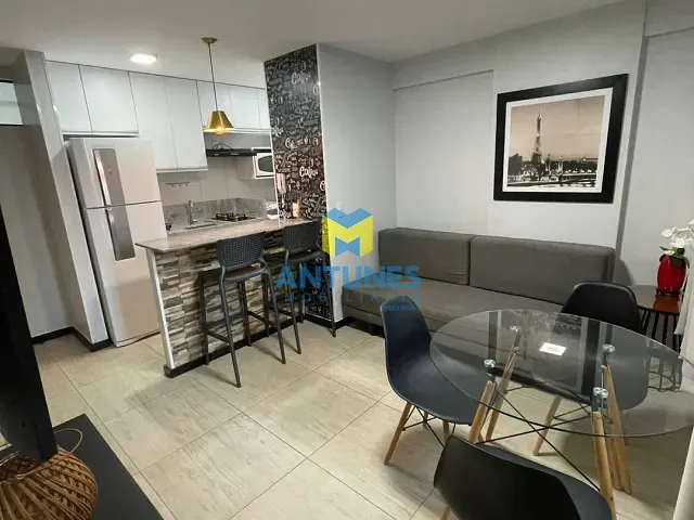 Apartamento 1 quarto e 1 banheiro, para alugar, no bairro Boa Viagem em Recife