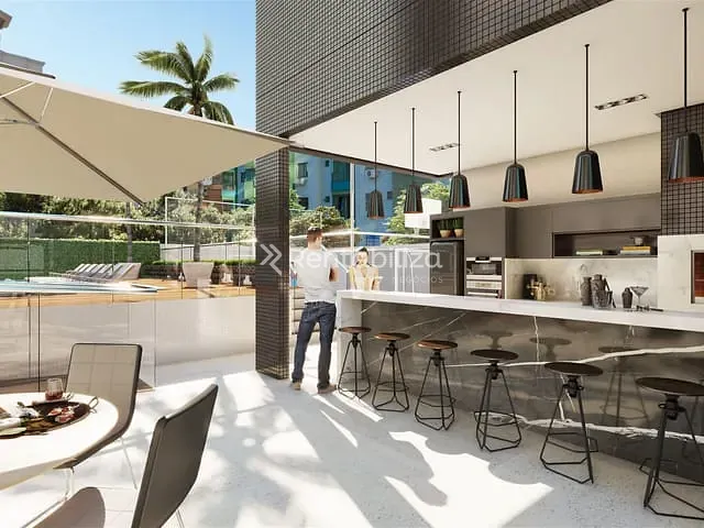 Apartamento 4 quartos e 1 banheiro, à venda, no bairro Meia Praia em Itapema