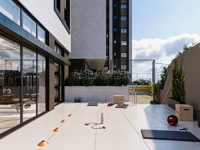 Apartamento com 70m² 2 quartos e 2 banheiros, à venda, no bairro Boa Vista em Curitiba