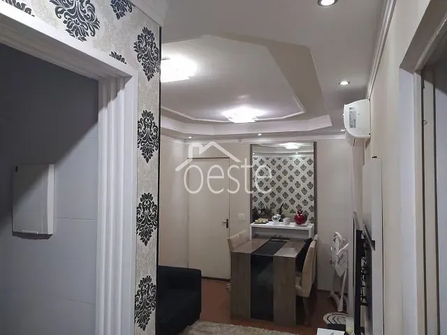 Apartamento com 50m² 2 quartos e 1 banheiro, à venda, no bairro Jardim das Laranjeiras em Santa Bárbara D'Oeste