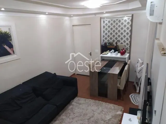 Apartamento com 50m² 2 quartos e 1 banheiro, à venda, no bairro Jardim das Laranjeiras em Santa Bárbara D'Oeste