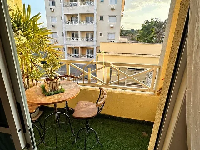 Apartamento com 69m² 2 quartos e 2 banheiros, à venda, no bairro Ribeirão do Lipa em Cuiabá