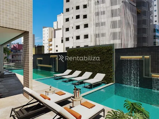 Apartamento 3 quartos e 1 banheiro, à venda, no bairro Meia Praia em Itapema