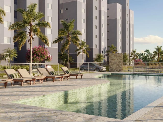 Apartamento 2 quartos e 1 banheiro, à venda, no bairro Cidade da Serra em Lavras
