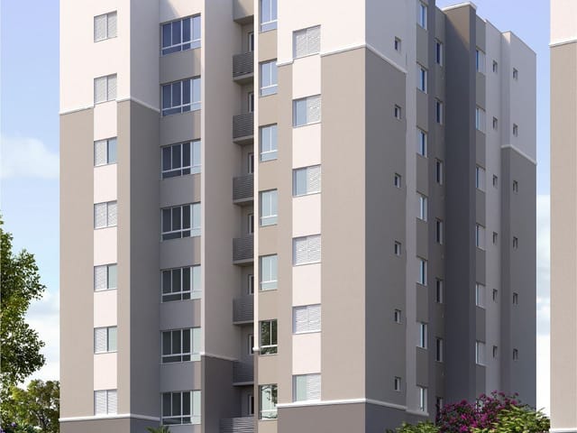 Apartamento 2 quartos e 1 banheiro, à venda, no bairro Cidade da Serra em Lavras