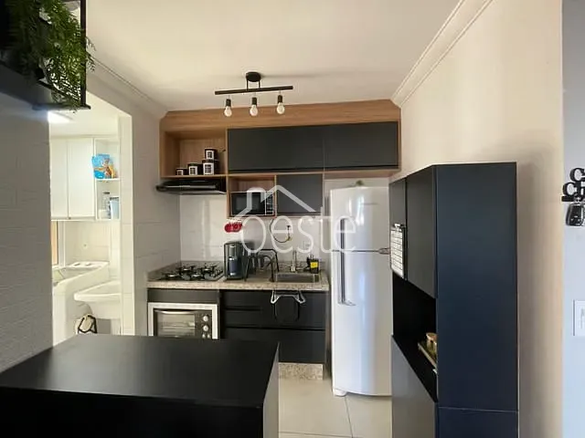 Apartamento com 74m² 2 quartos e 1 banheiro, à venda, no bairro Jardim Firenze em Santa Bárbara D'Oeste
