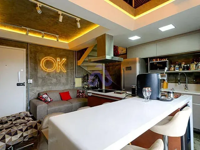 Apartamento 1 quarto e 2 banheiros, à venda, no bairro Vila Andrade em São Paulo