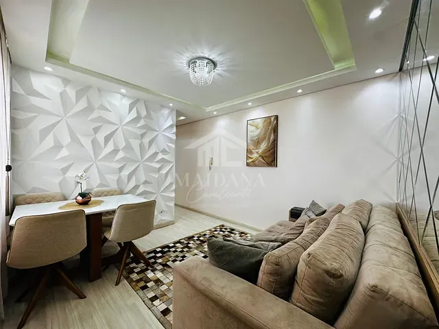 Apartamento com 64m² 2 quartos e 2 banheiros, à venda, no bairro Cidade Jardim em São José dos Pinhais