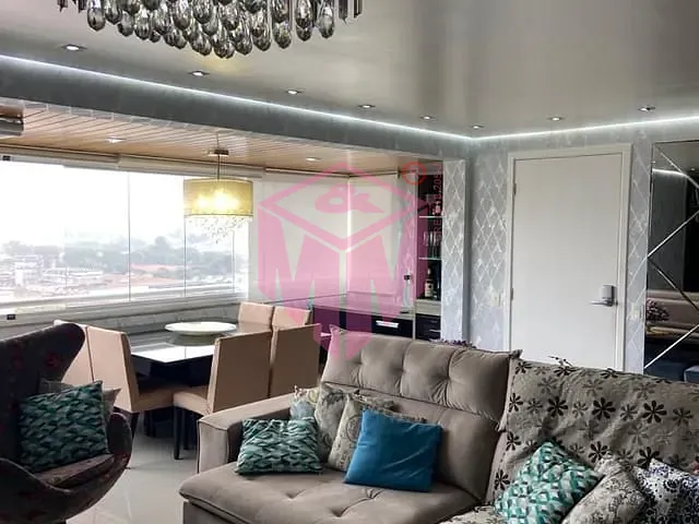 Apartamento com 128m² 3 quartos e 3 banheiros, à venda, no bairro Centro em Santo André