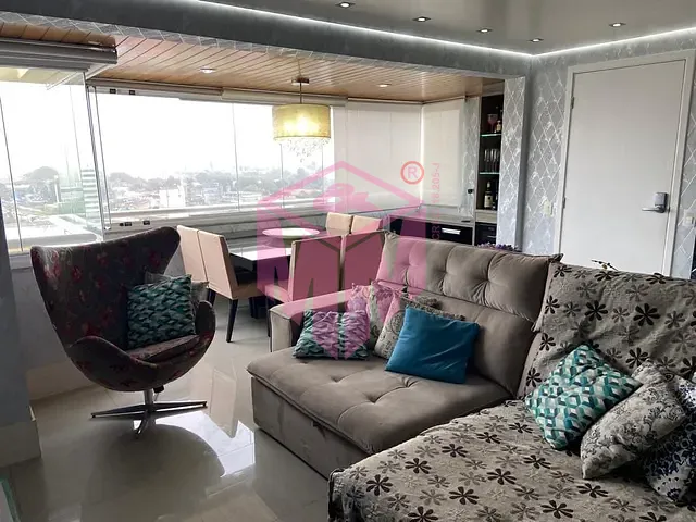Apartamento com 128m² 3 quartos e 3 banheiros, à venda, no bairro Centro em Santo André