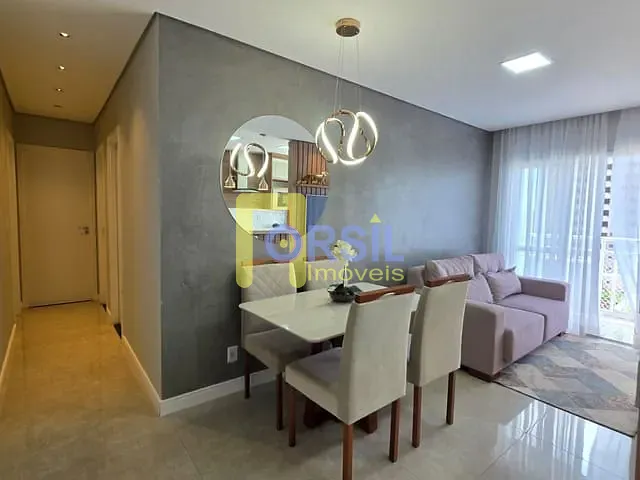 Apartamento com 70m² 3 quartos e 2 banheiros, à venda, no bairro Mogi Moderno em Mogi das Cruzes