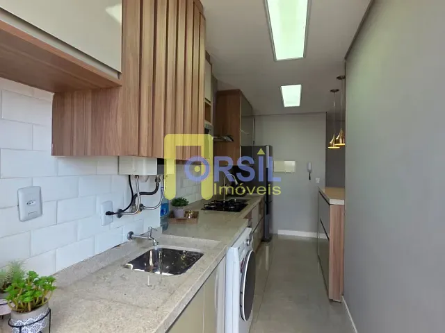 Apartamento com 70m² 3 quartos e 2 banheiros, à venda, no bairro Mogi Moderno em Mogi das Cruzes
