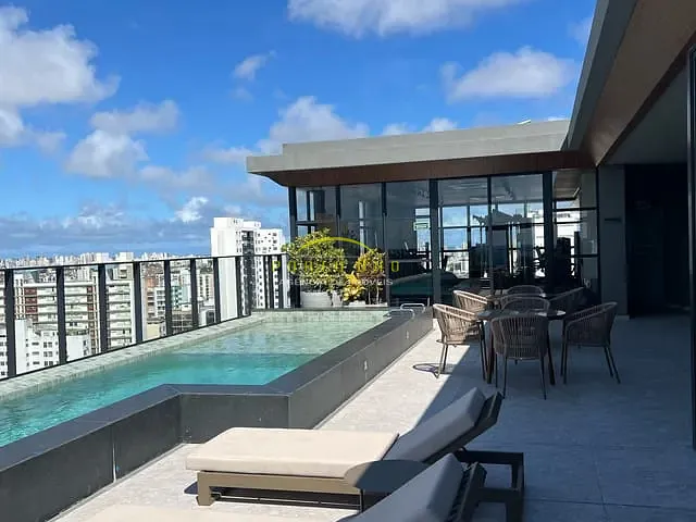 Apartamento com 26m² 1 quarto e 1 banheiro, à venda, no bairro Vitória em Salvador