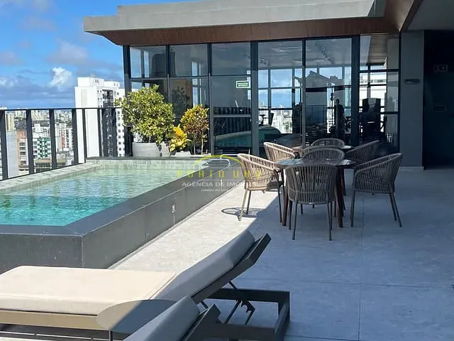 Apartamento com 26m² 1 quarto e 1 banheiro, à venda, no bairro Vitória em Salvador