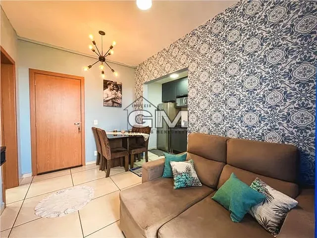 Apartamento 1 quarto e 1 banheiro, à venda, no bairro Quintas de São José em Ribeirão Preto