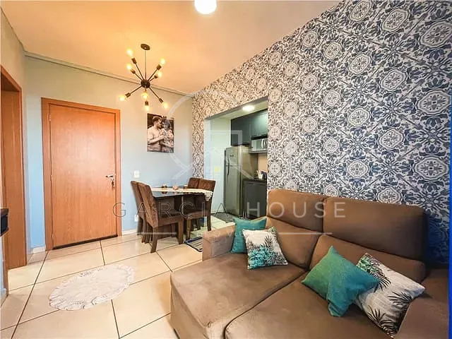 Apartamento 1 quarto e 1 banheiro, à venda, no bairro Quintas de São José em Ribeirão Preto