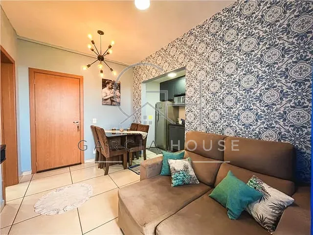 Apartamento 1 quarto e 1 banheiro, à venda, no bairro Quintas de São José em Ribeirão Preto