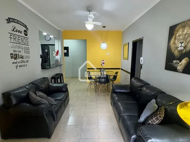 Apartamento 3 quartos e 2 banheiros, à venda, no bairro Pitangueiras em Guarujá