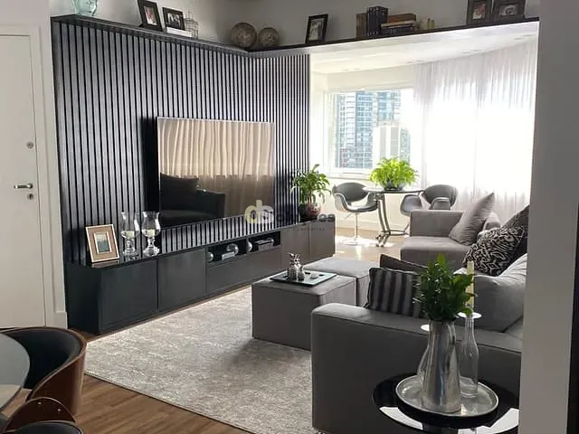 Apartamento com 116m² 2 quartos e 3 banheiros, à venda, no bairro Brooklin Paulista em São Paulo