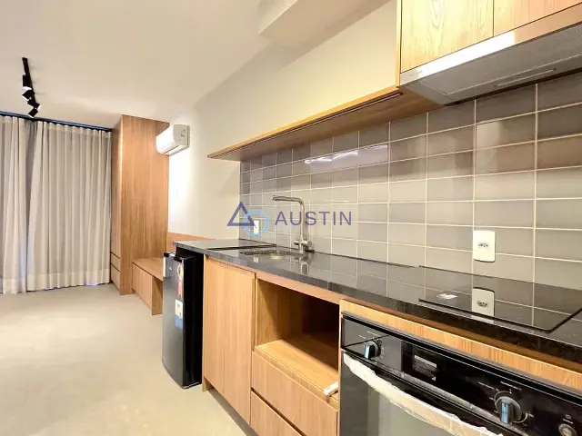 Apartamento com 24m² 1 quarto e 1 banheiro, para alugar, no bairro Pinheiros em São Paulo