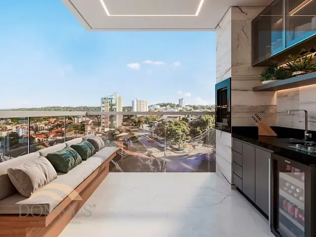 Apartamento com 125m² 3 quartos e 2 banheiros, à venda, no bairro Imbaúbas em Ipatinga