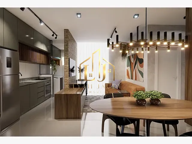 Apartamento com 62m² 2 quartos e 2 banheiros, à venda, no bairro Grande Terceiro em Cuiabá