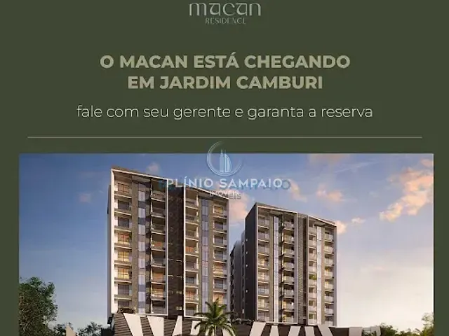 Apartamento com 61m² 2 quartos e 2 banheiros, à venda, no bairro Jardim Camburi em Vitória