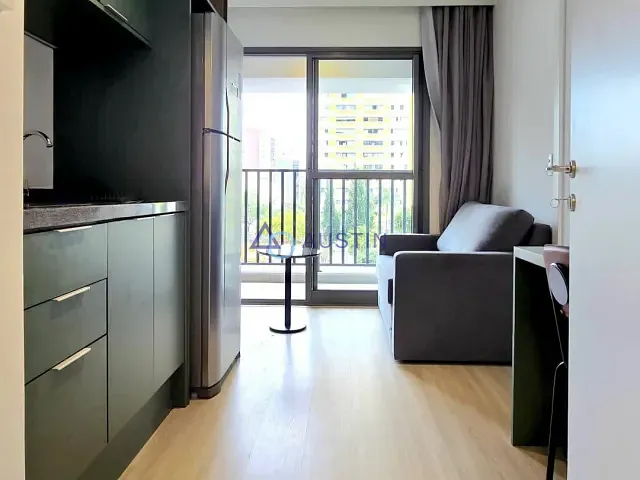 Apartamento com 26m² 1 quarto e 1 banheiro, à venda ou para alugar, no bairro Pinheiros em São Paulo