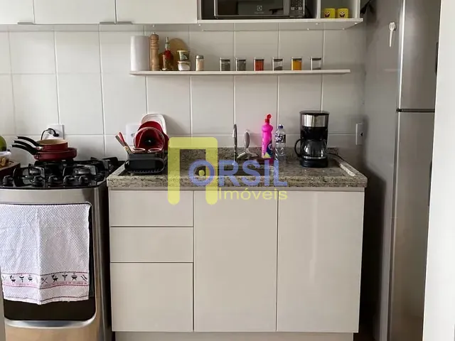 Apartamento com 46m² 2 quartos e 1 banheiro, à venda, no bairro Botujuru em Mogi das Cruzes