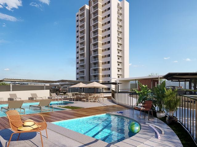 Apartamento com 85m² 2 quartos e 2 banheiros, à venda, no bairro Vila Planalto em Campo Grande