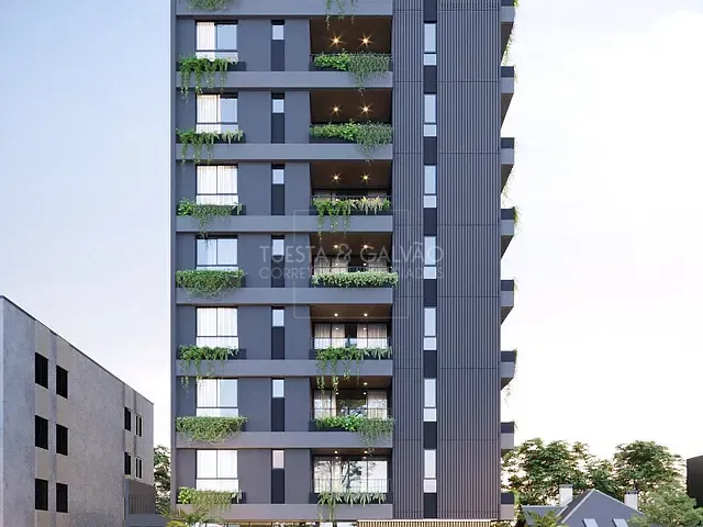 Apartamento com 135m² 2 quartos e 2 banheiros, à venda, no bairro Boa Vista em Curitiba