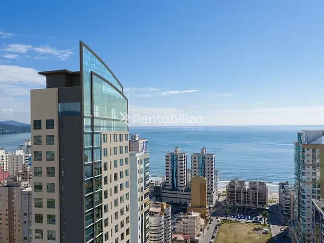 Apartamento 1 quarto e 1 banheiro, à venda, no bairro Meia Praia em Itapema