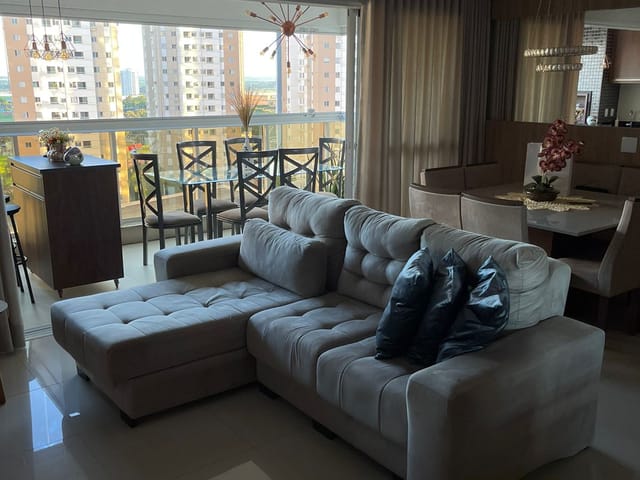 Foto do Apartamento - Apartamento no Edifício Kensington Gardens à venda, Gleba Palhano, 3 dormitórios sendo 1 suíte, sacada integrada com churrasqueira - Londrina, PR. | Grupo Mitral Imóveis