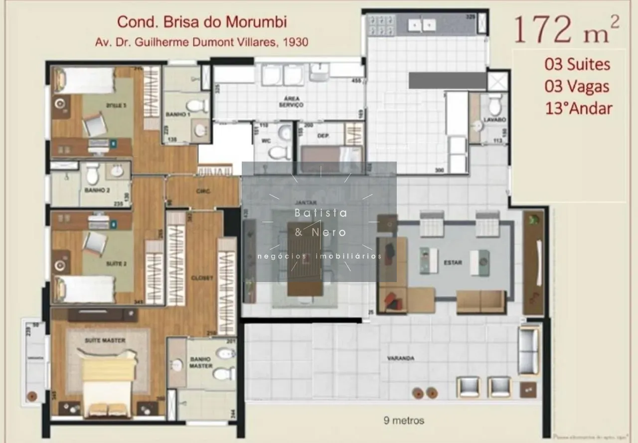 Apartamento, 3 quartos, 172 m² - Foto 22