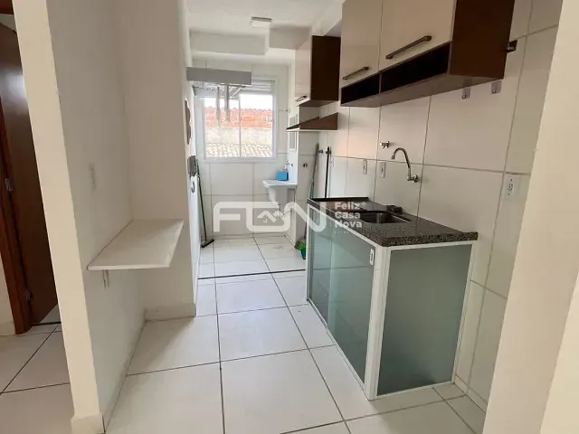 Apartamento 2 quartos e 1 banheiro, para alugar, no bairro Bairro Novo em Camaçari