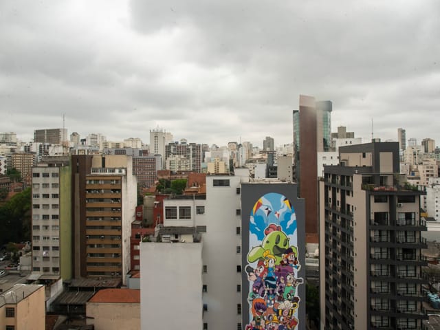 Apartamento 1 quarto e 1 banheiro, para alugar, no bairro Santa Cecília em São Paulo