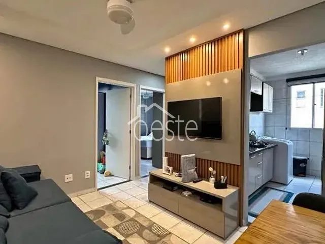 Apartamento com 45m² 2 quartos e 1 banheiro, à venda, no bairro Residencial Bosque das Árvores em Santa Bárbara D'Oeste