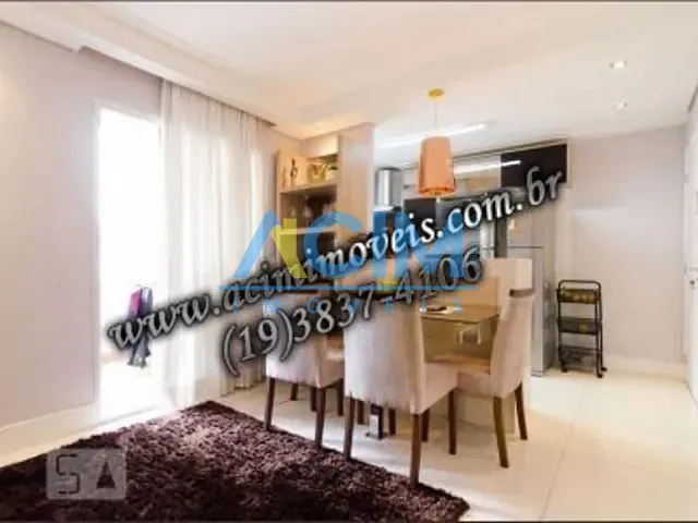 Apartamento 2 quartos e 1 banheiro, à venda, no bairro Parque Rural Fazenda Santa Cândida em Campinas