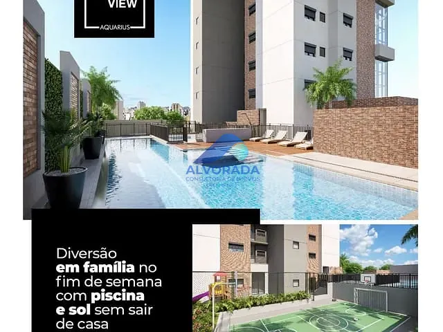 Apartamento 3 quartos e 1 banheiro, à venda, no bairro Jardim Aquarius em São José dos Campos