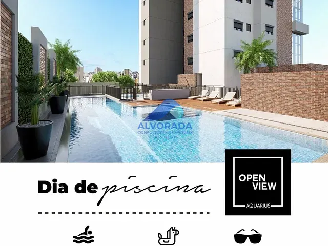 Apartamento 3 quartos e 1 banheiro, à venda, no bairro Jardim Aquarius em São José dos Campos