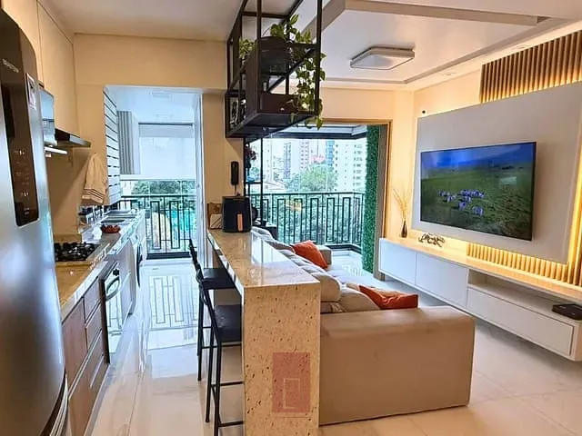 Apartamento com 69m² 2 quartos e 3 banheiros, à venda, no bairro Santa Teresinha em São Paulo