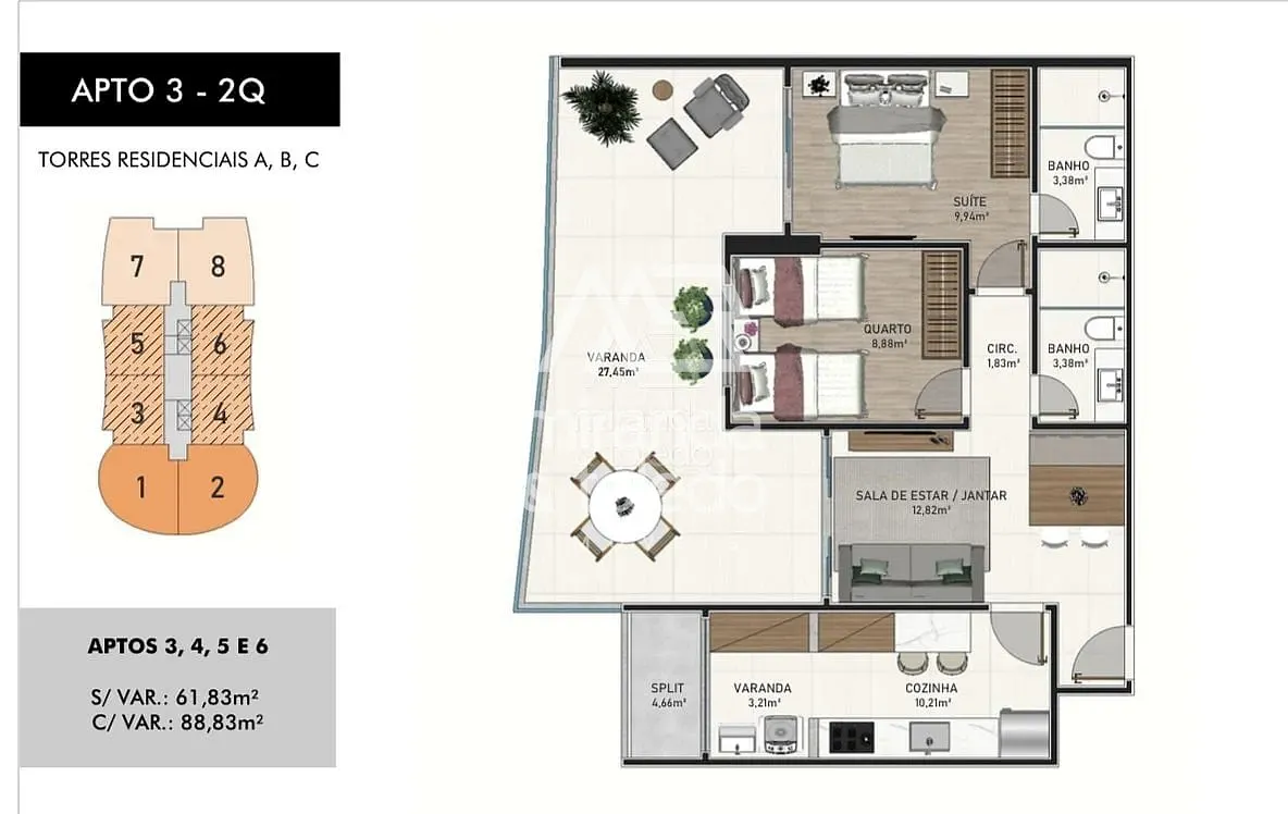 Apartamento, 1 quarto, 10 m² - Foto 14