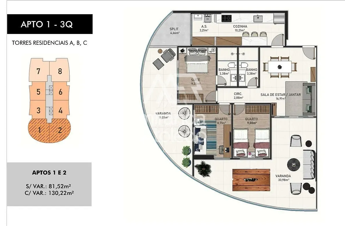 Apartamento, 1 quarto, 10 m² - Foto 13