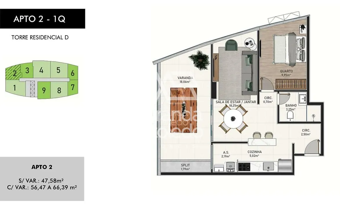 Apartamento, 1 quarto, 10 m² - Foto 7