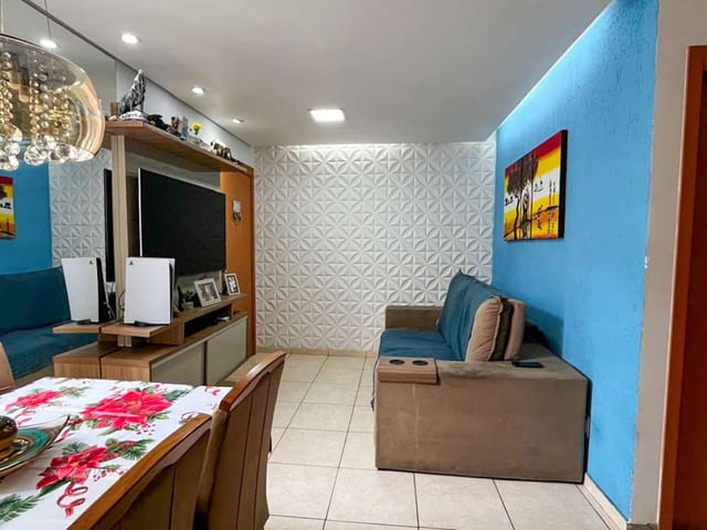 Apartamento 2 quartos e 1 banheiro, à venda, no bairro Chácaras Cotia em Contagem