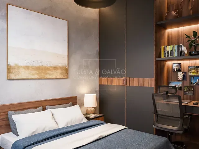 Apartamento com 32m² 1 quarto e 1 banheiro, à venda, no bairro Água Verde em Curitiba